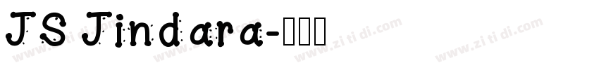 JS Jindara字体转换